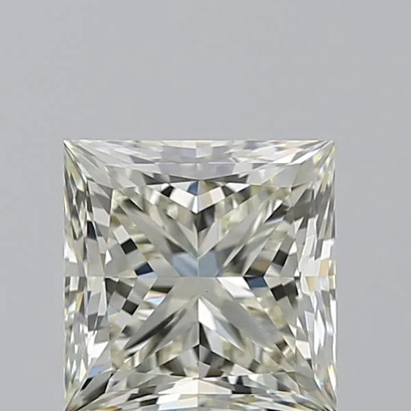 1.51ct Princess Natural Diamond (Colour J, Clarity VVS2, Cut VG, IGI Certified)