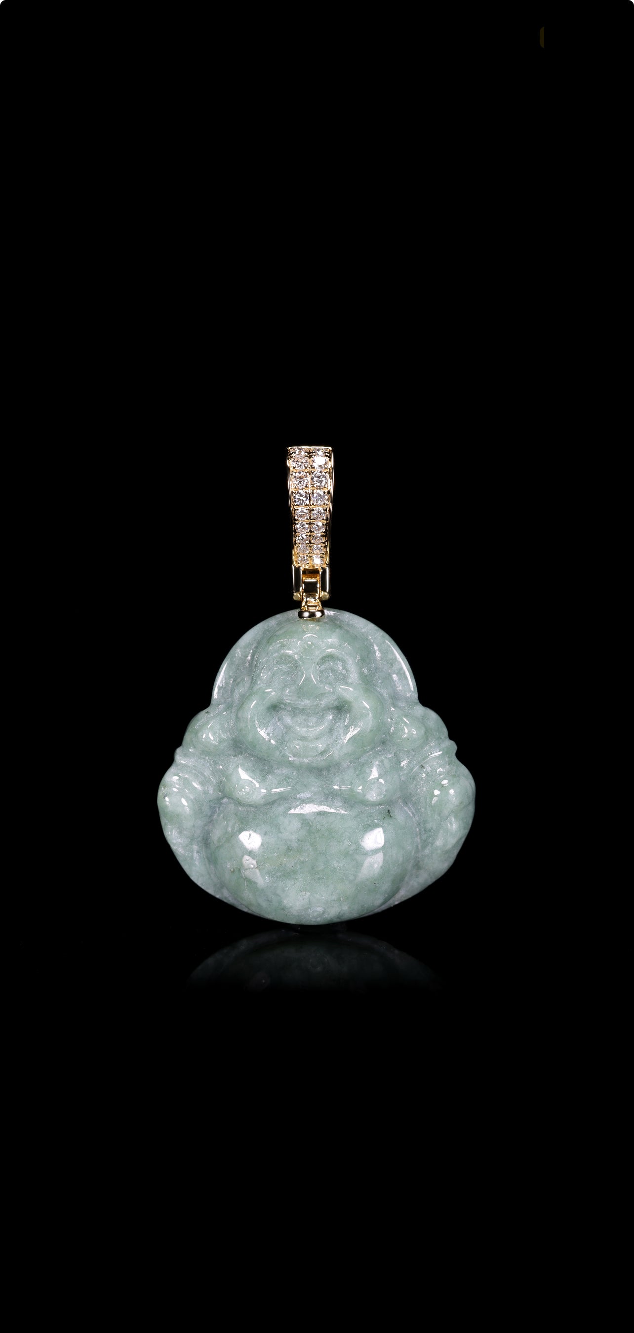 Micro Buddha 18k Gradiant Bail