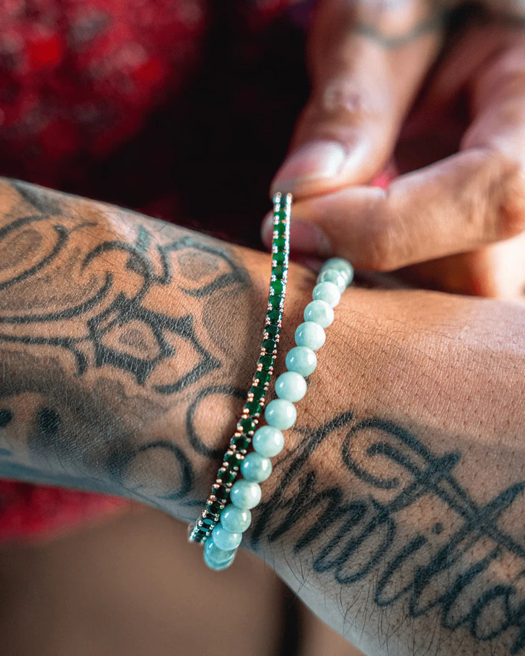 3mm Imperial Green Jade Tennis Bracelet